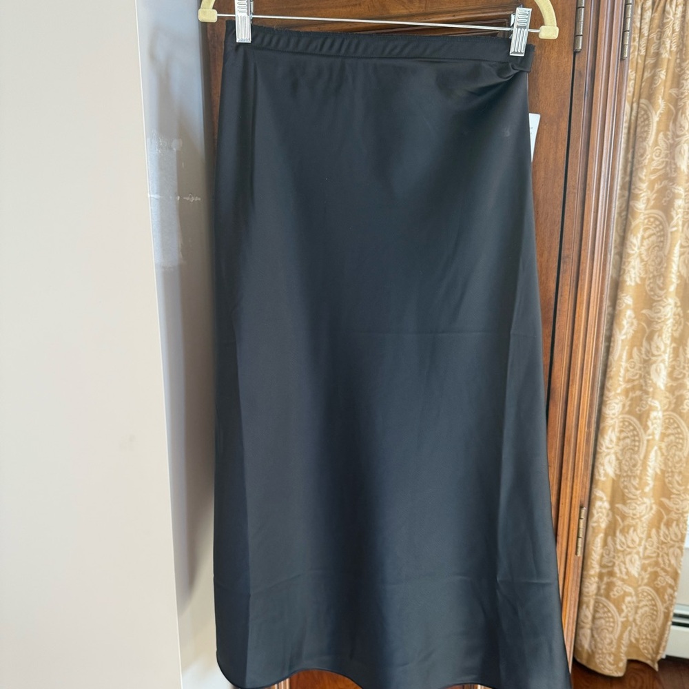 Black full length skirt